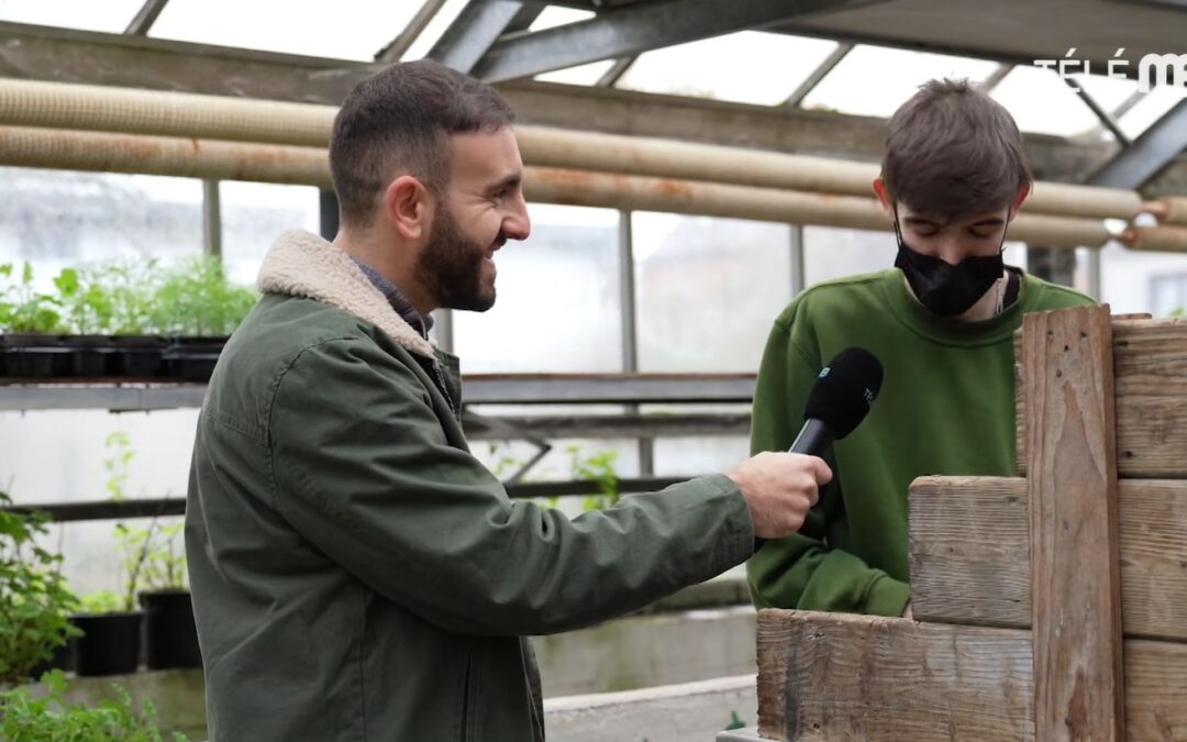 Tournage de Juste à temps avec Farid - Météo du 04 février