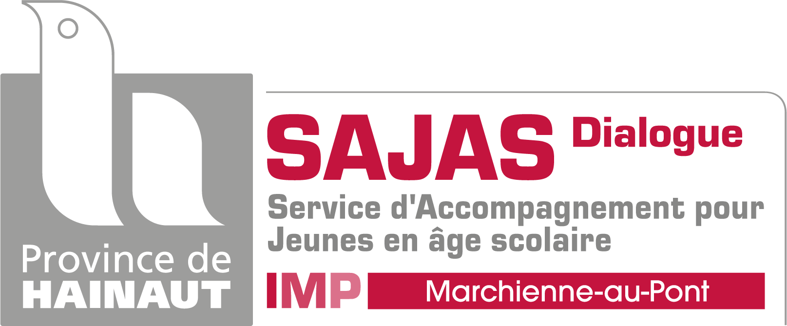 Logo du service d'accompagnement pour jeunes en âge scolaire de Marchienne-au-Pont