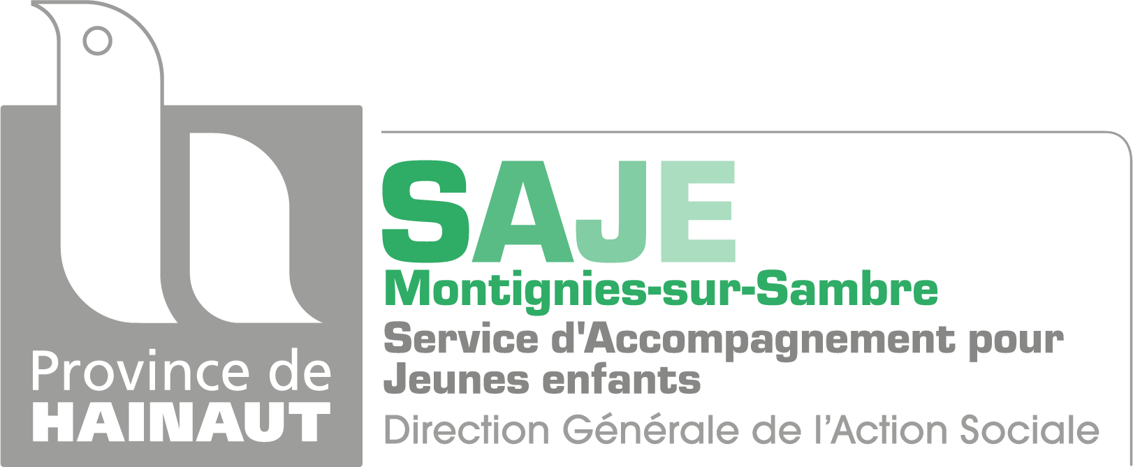 Logo du service d'accompagnement pour jeunes enfants de Montignies-sur-Sambre