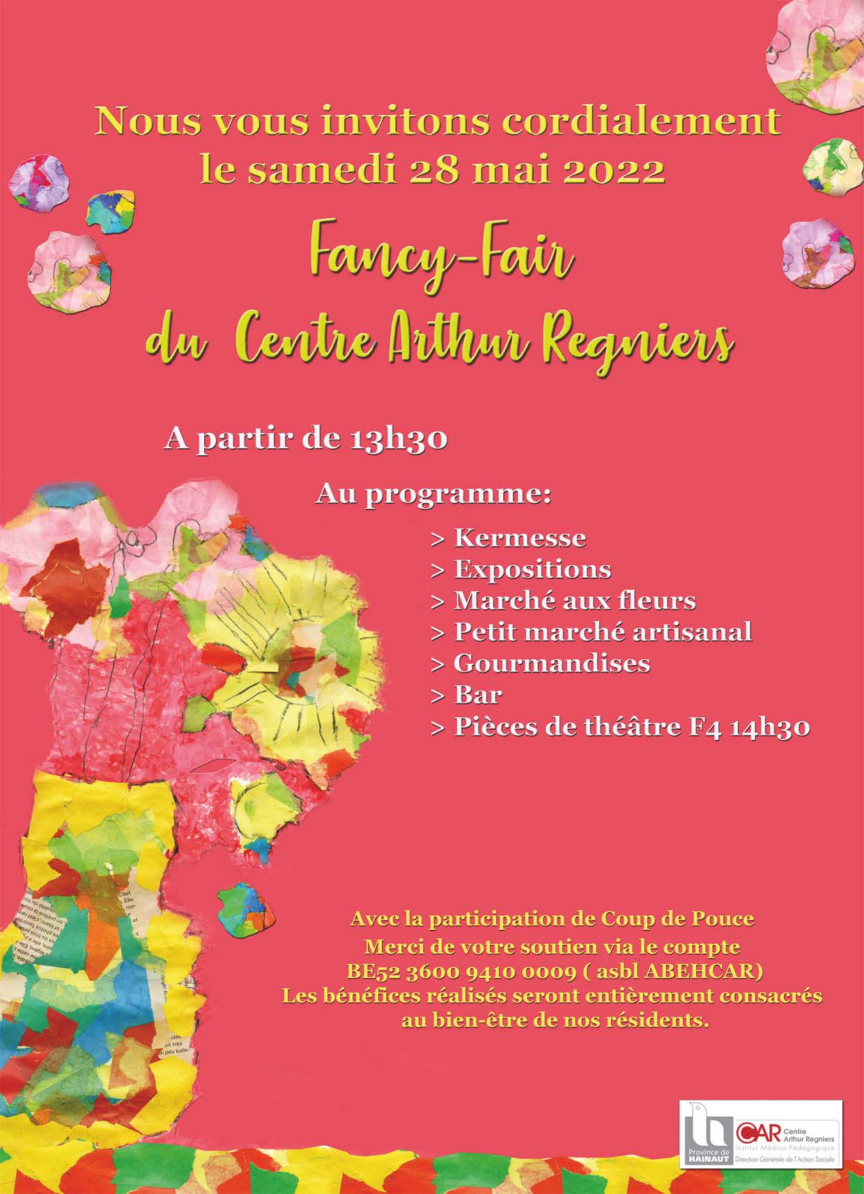 Invitation FF 28.05.2022 par mail Fancy Fai du CAR à Bienne-lez-Happart le 28 mai 2022