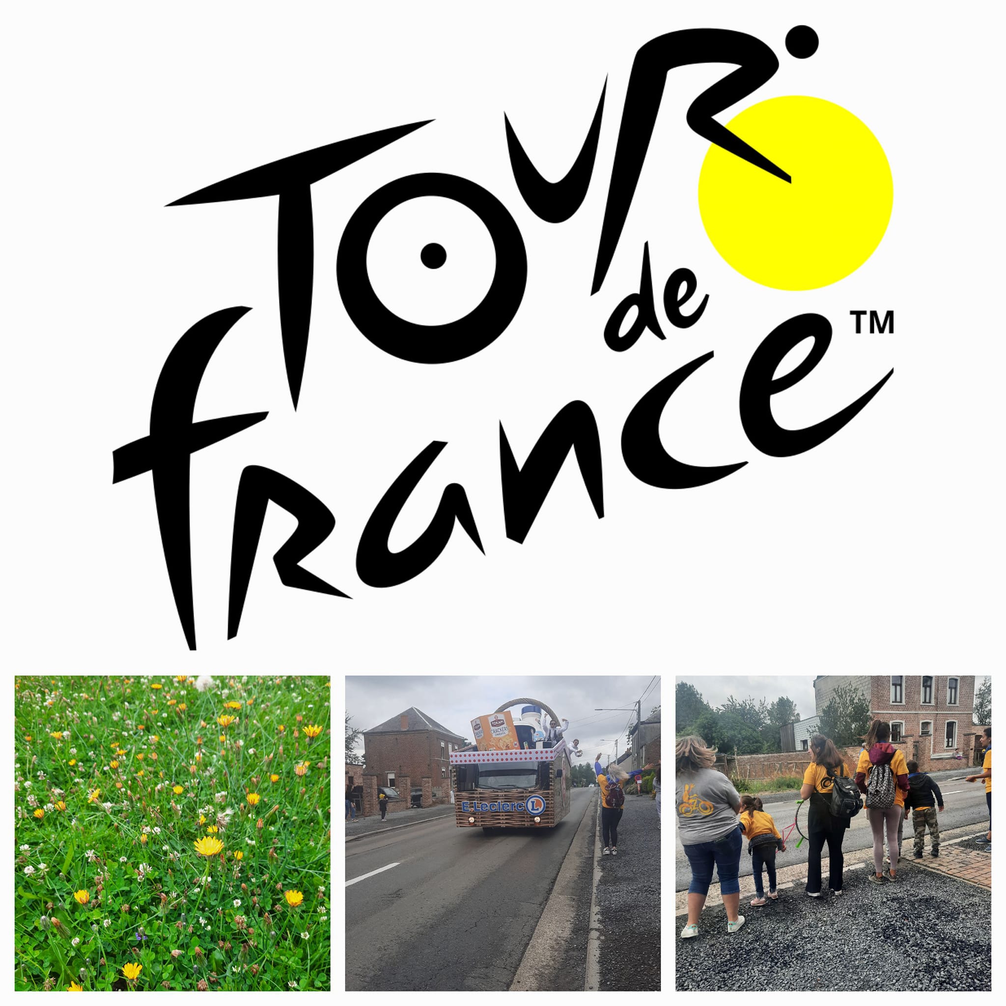 Excursion à Merbes-le-Château pour assister à l'étape du Tour de France 2022