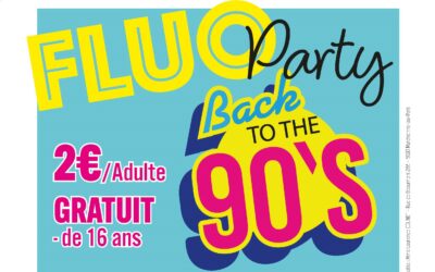 Marchienne-au-Pont. Fluo Party à l’IMP ! Retour dans les 90’S.