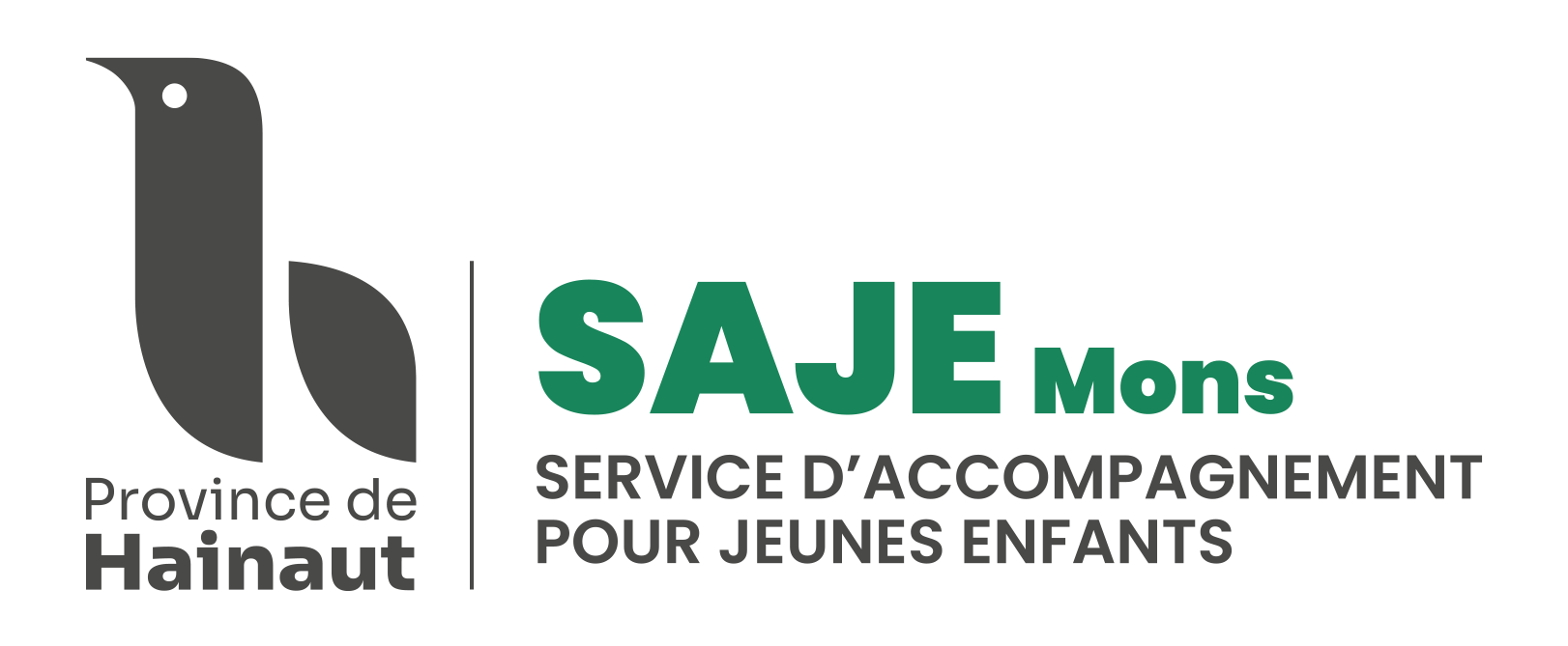 Logo du service d'accompagnement pour jeunes enfants de Mons