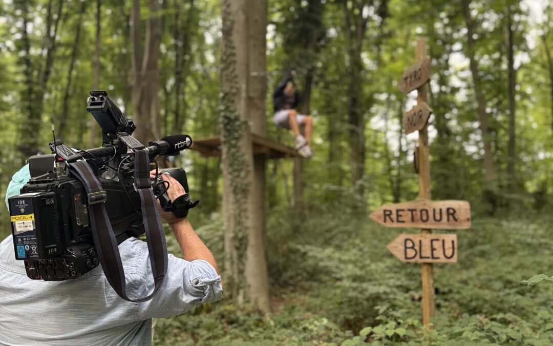 Une journée dans les arbres. C’est aussi ça les stages du SAPASH !