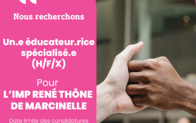 Marcinelle. Emploi. Educateur – éducatrice spécialisé.e