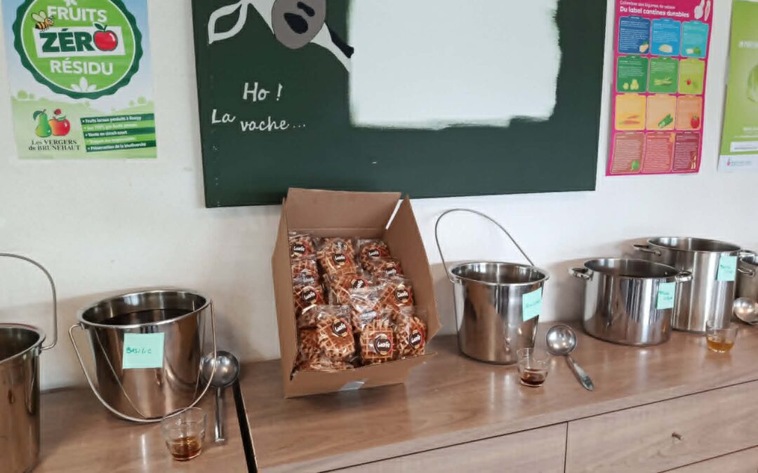 La Louvière. Goûter Bio à l&rsquo;IMP René Thône